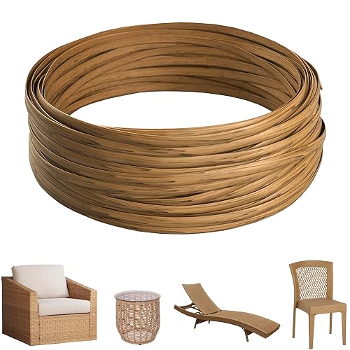 130 Ft Plastic Wicker Repair Supplies, Wicker Repair Kit, Synthetic