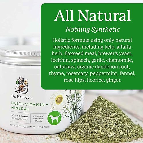 Miniatura 2 de Dr. Harvey's Suplemento multivitamínico y mineral a base de hierbas para perros (7 onzas)