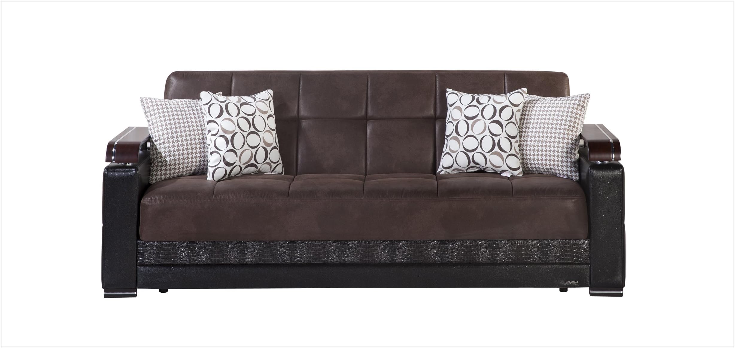 Istikbal Ekol Sofa Sleeper | Chocolate