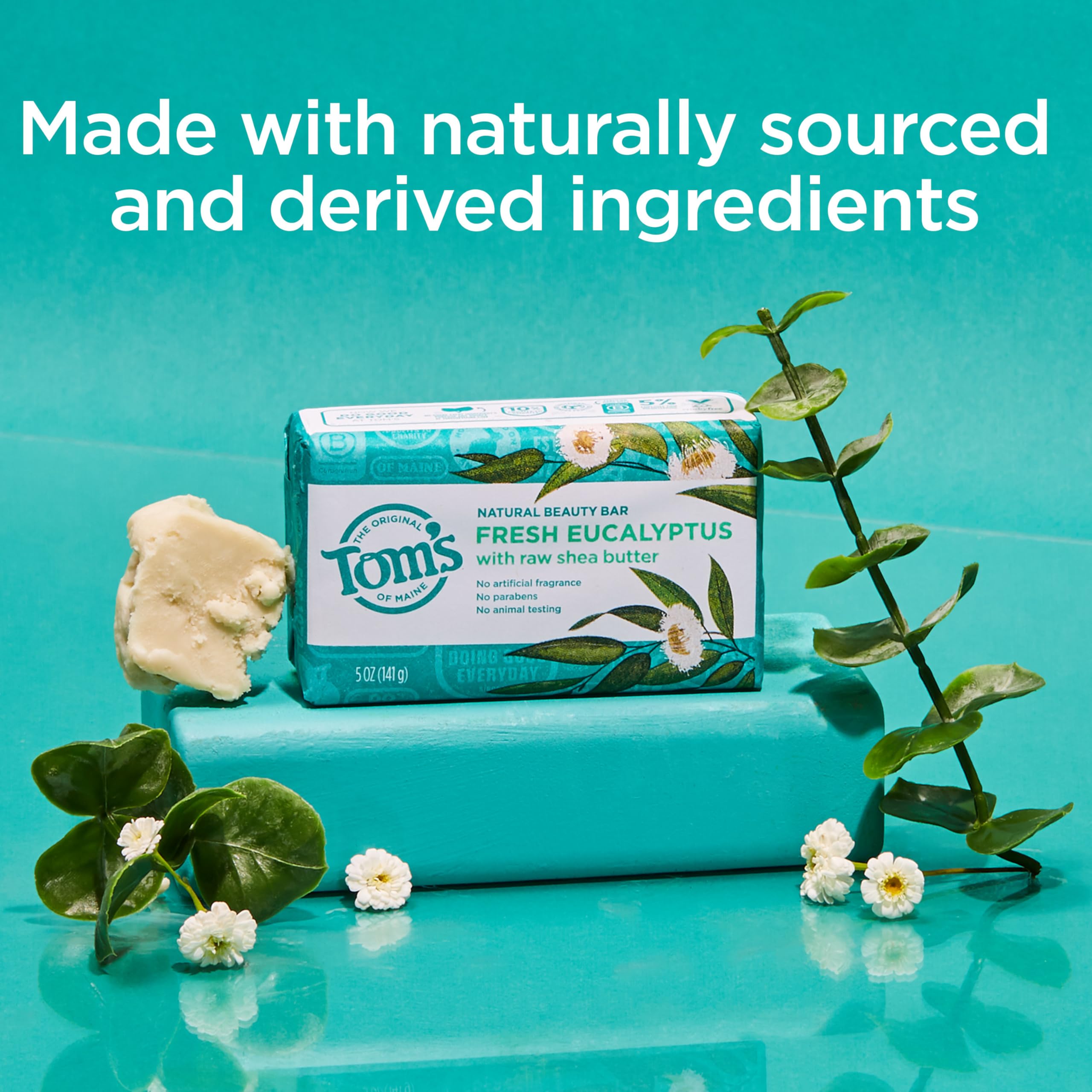 Tom's of Maine Natural Beauty Bar Soap, 5 oz