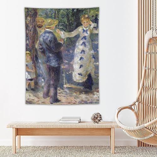 Miniatura 5 de YWVWY Painter Pierre-Auguste Renoir Painting Poster Wall Art Prints Tapestry Gifts Photo Picture Painting Tapestries Room Decor Home Decorative