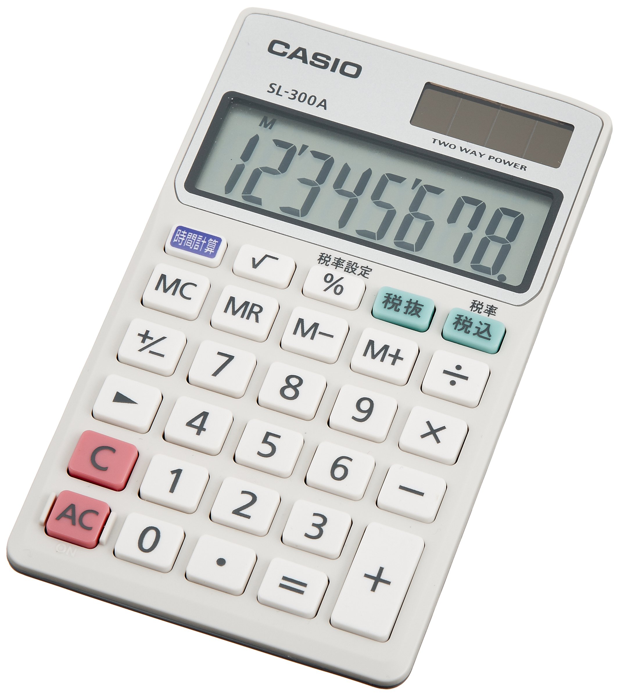 カシオ手帳型電卓 SL-300A-N