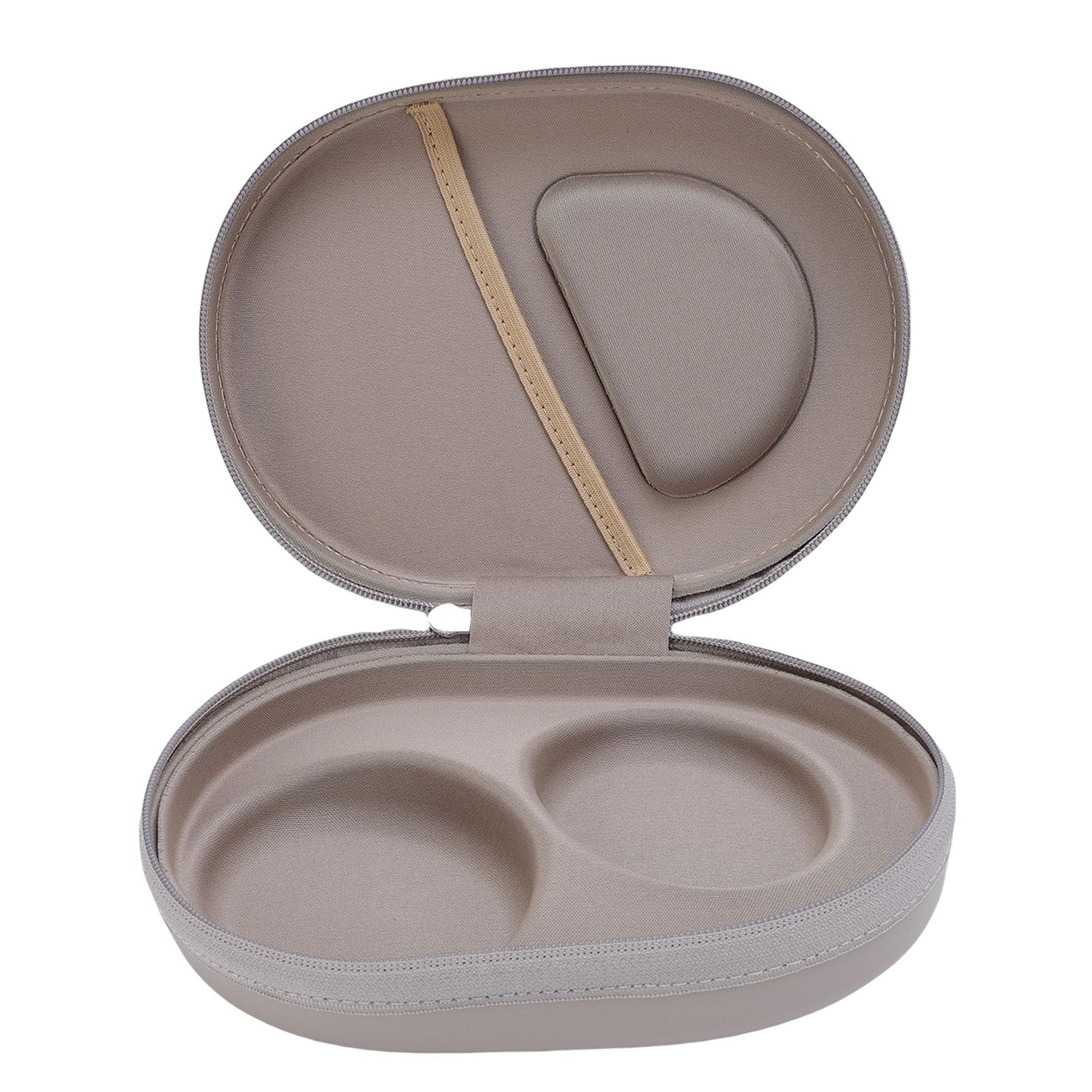 Acouto Custodia Rigida per Cuffie Custodia da Viaggio Protettiva Portatile in Pelle PU EVA Adatta per Cuffie QC Ultra QC Ultra con Rigida Adatta per UltraHard Shell (GREY)