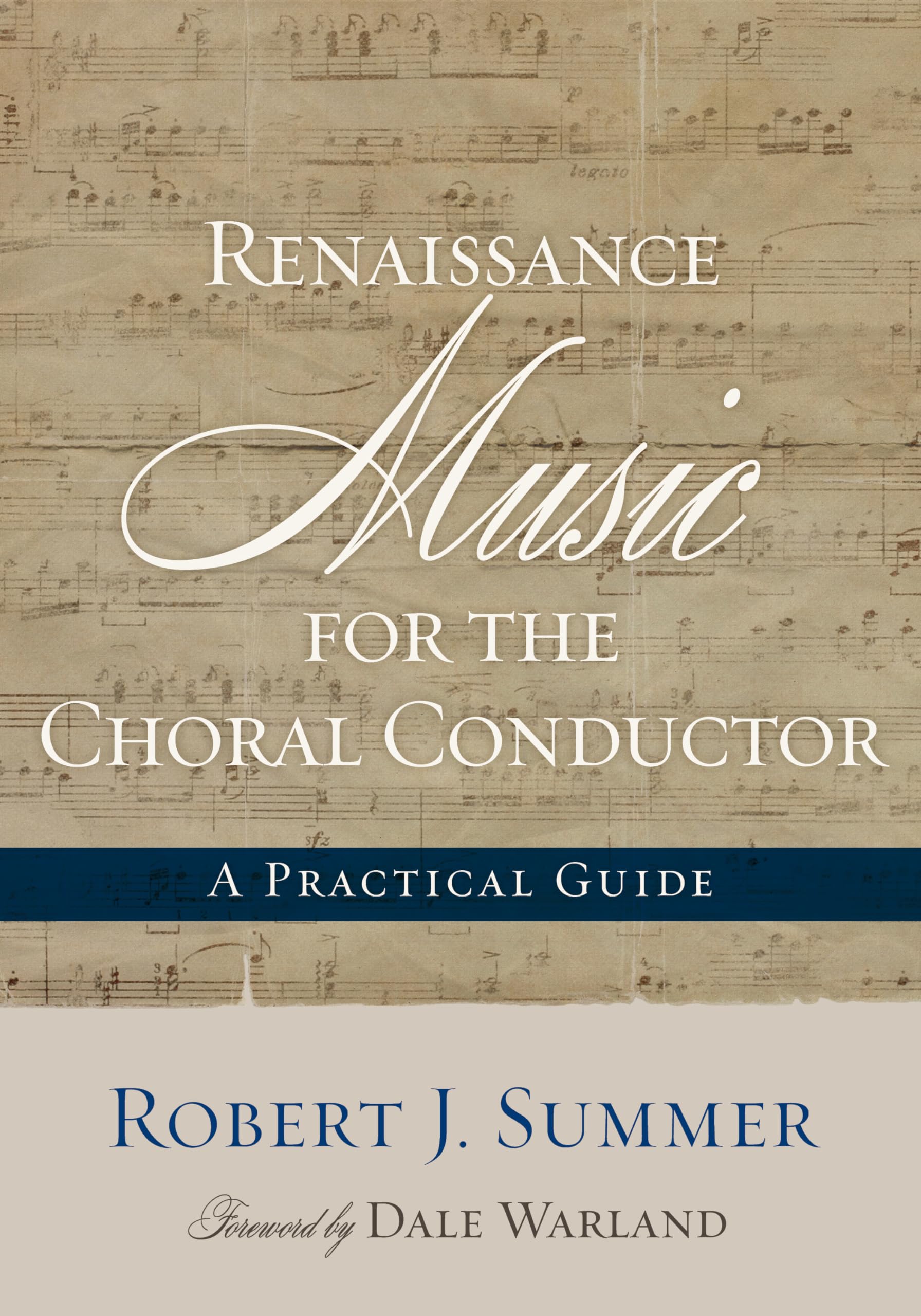 Renaissance Music for Choral Conductor livre guide de direction chorale