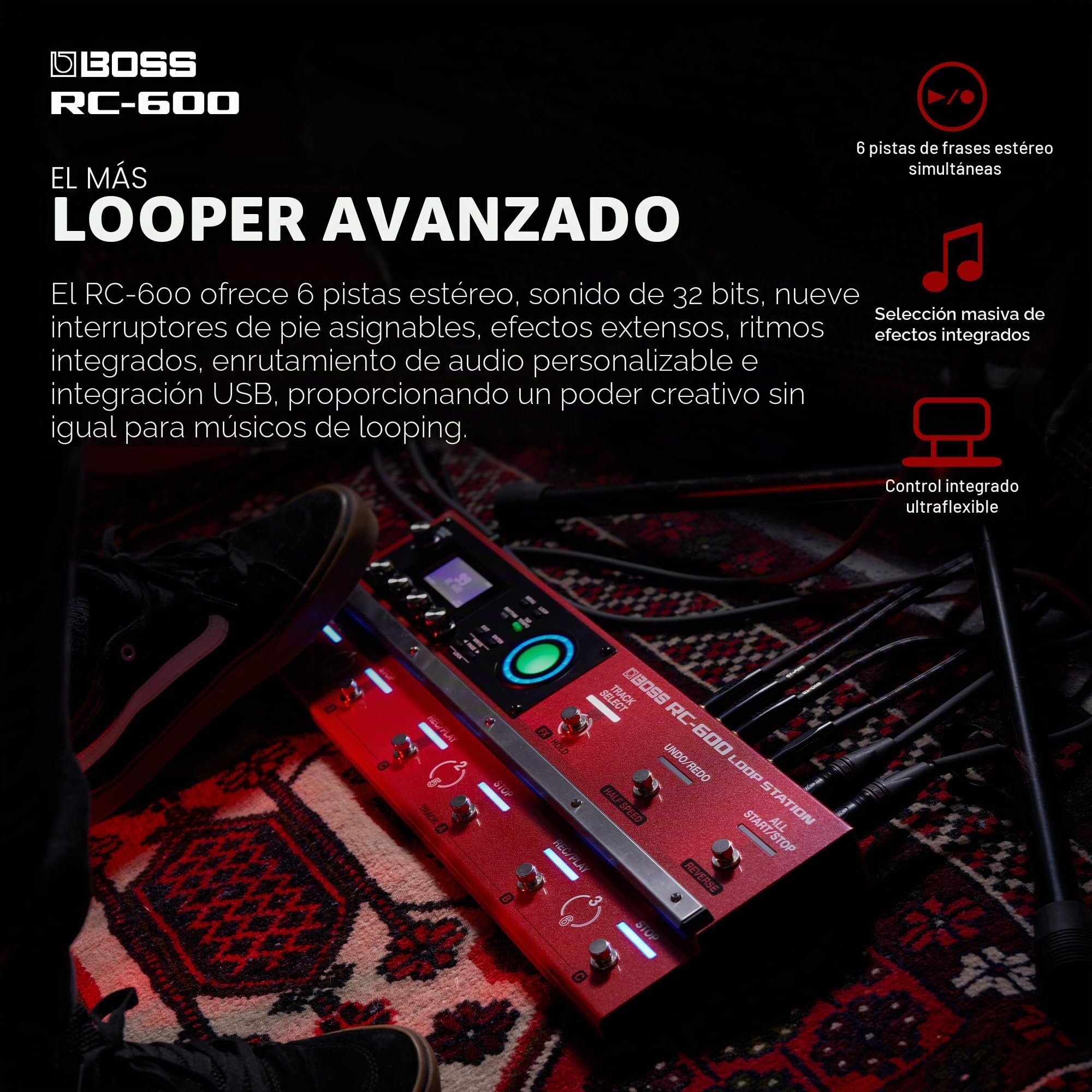Boss Pedal Looper RC-600 Loop Station