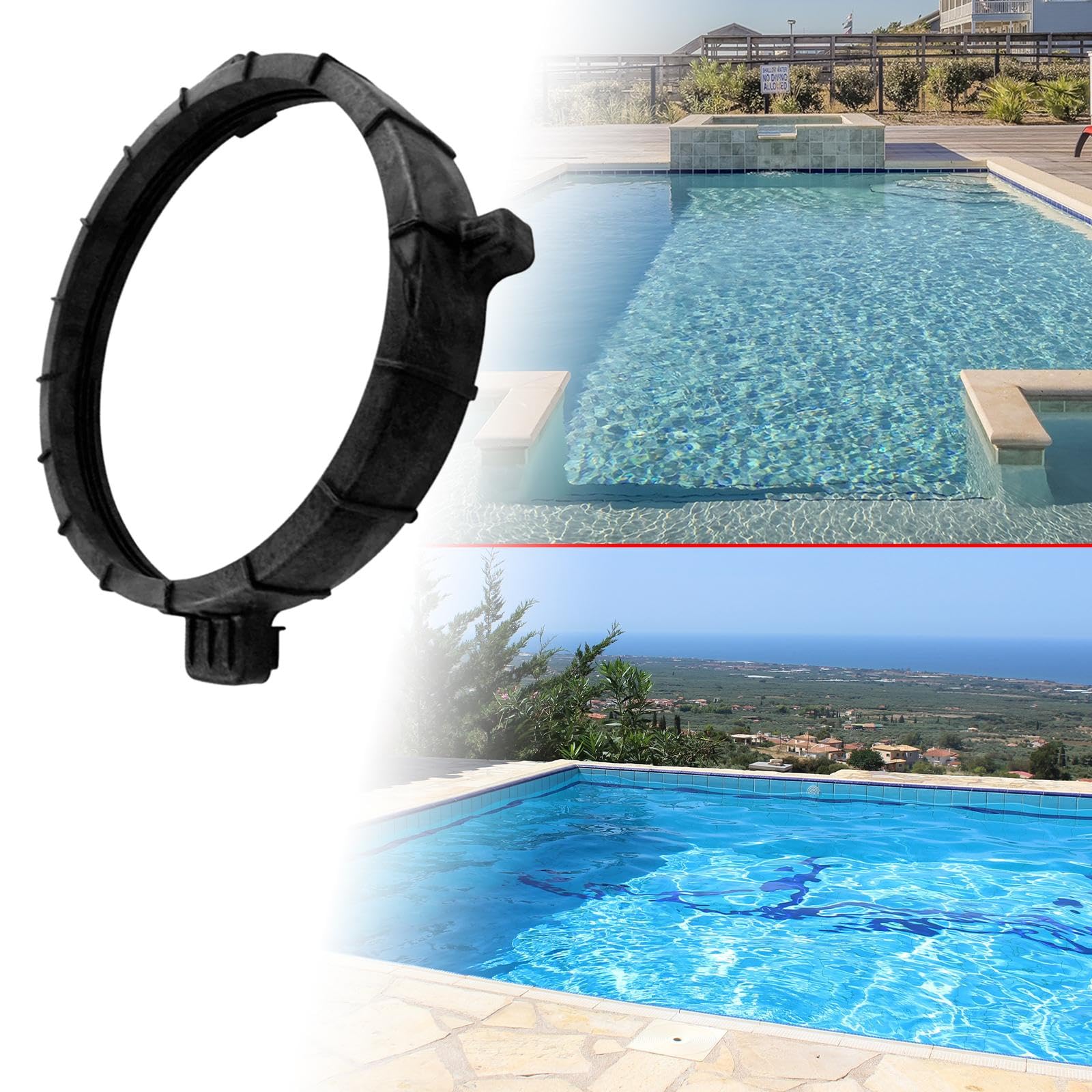 Ensemble de Bague de Verrouillage pour Traitement et Filtration de l'eau - Pièce de Rechange