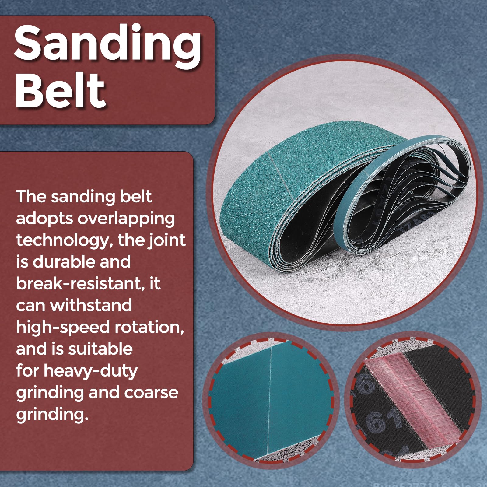 Kozelo 40 Pack Sanding Belt - Image 3