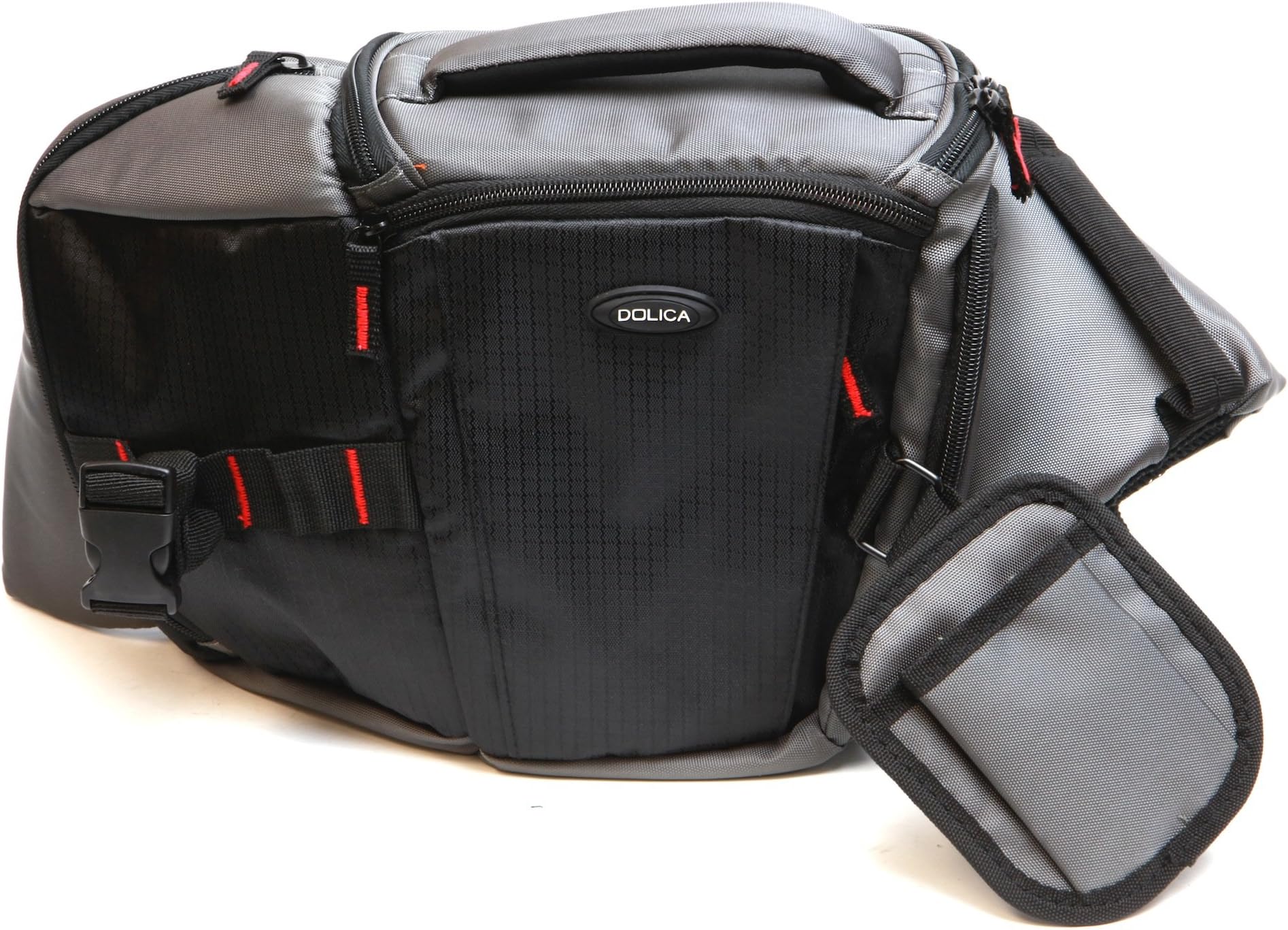 Dolica SB-015BK Sling Backpack for DSLR, (Black/Gray)