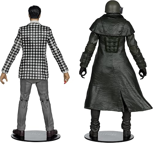 Miniatura 4 de McFarlane Toys - Paquete de 2 armaduras de guardabosques antidisturbios de Fallout New Vegas y Benny