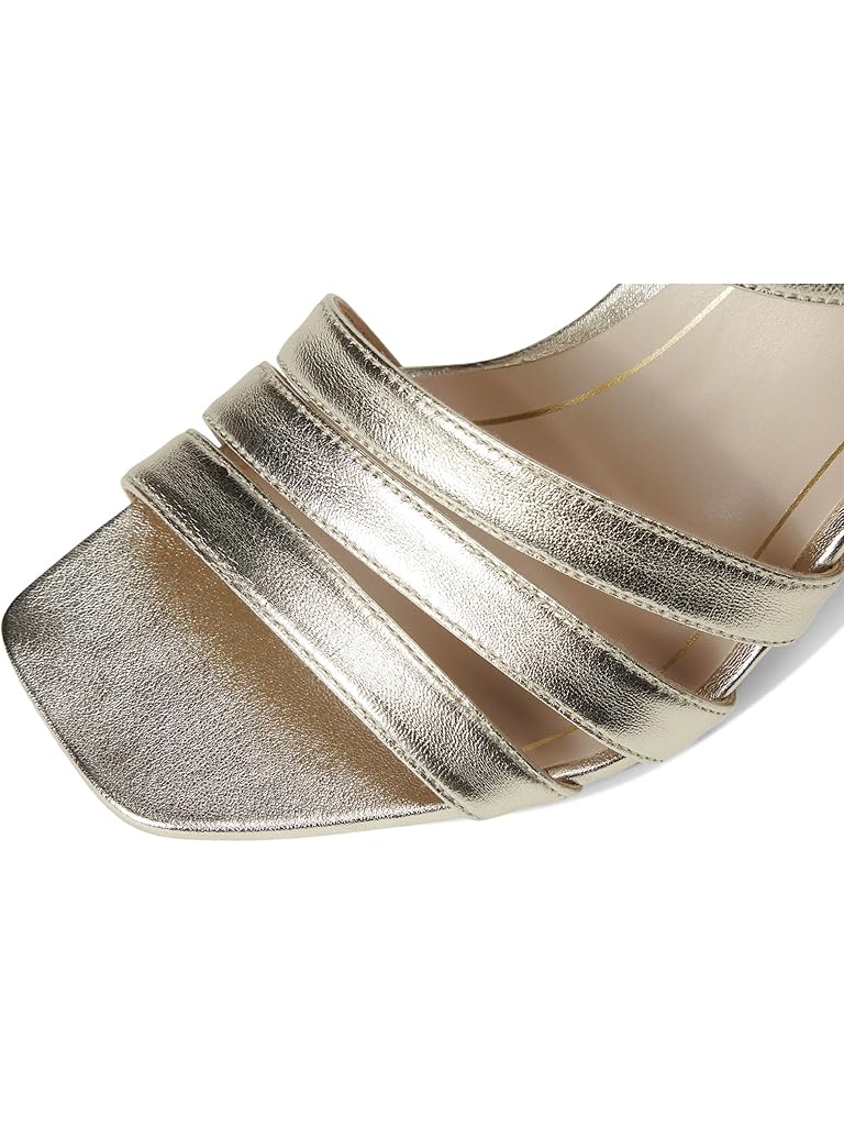 Gold VIONIC Nora Strappy Sandals