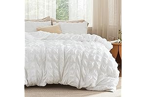 Bedsure White Queen Duvet Cover