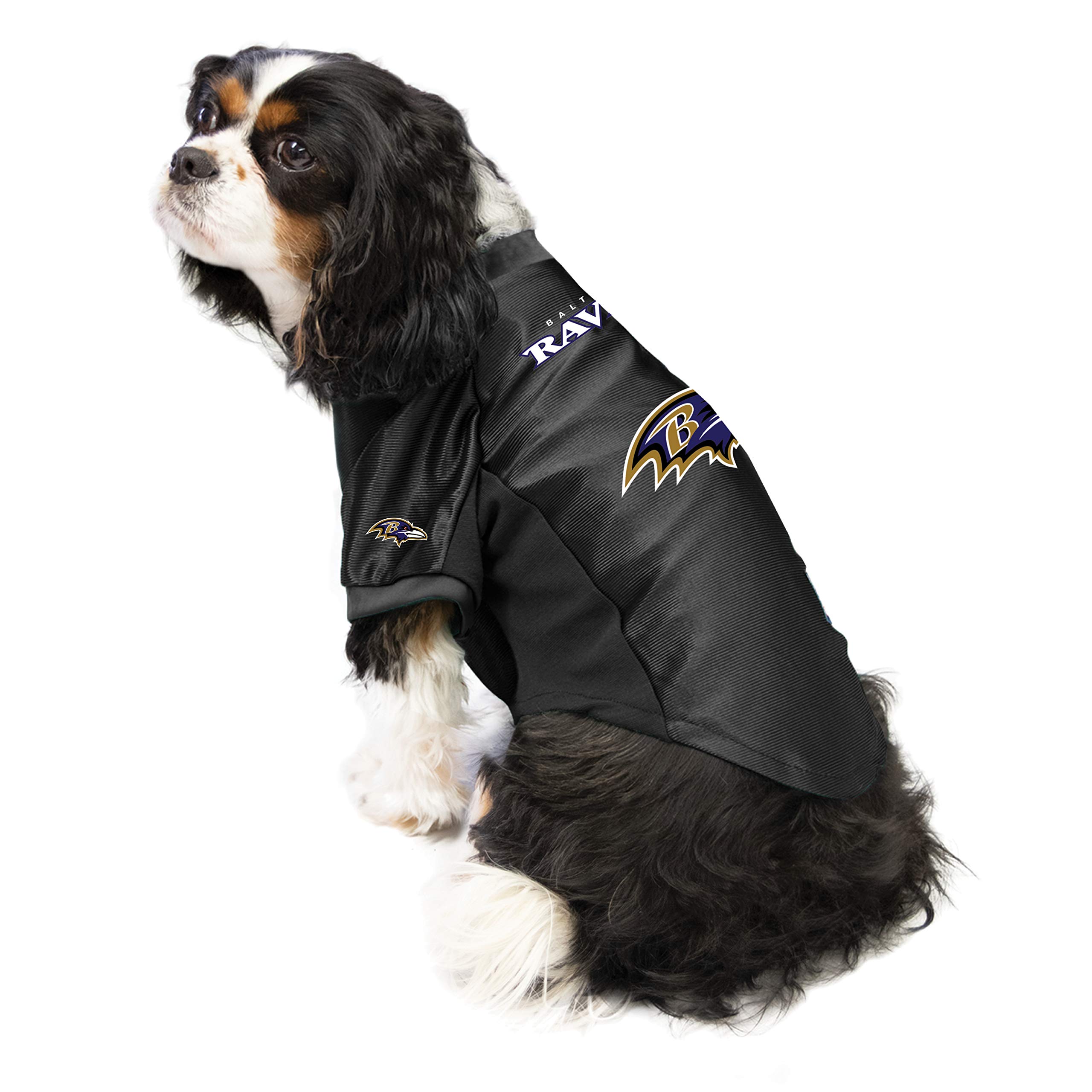 Littlearth Baltimore Ravens NFL Stretch Pet Jerseys for Big Dogs - Image 2