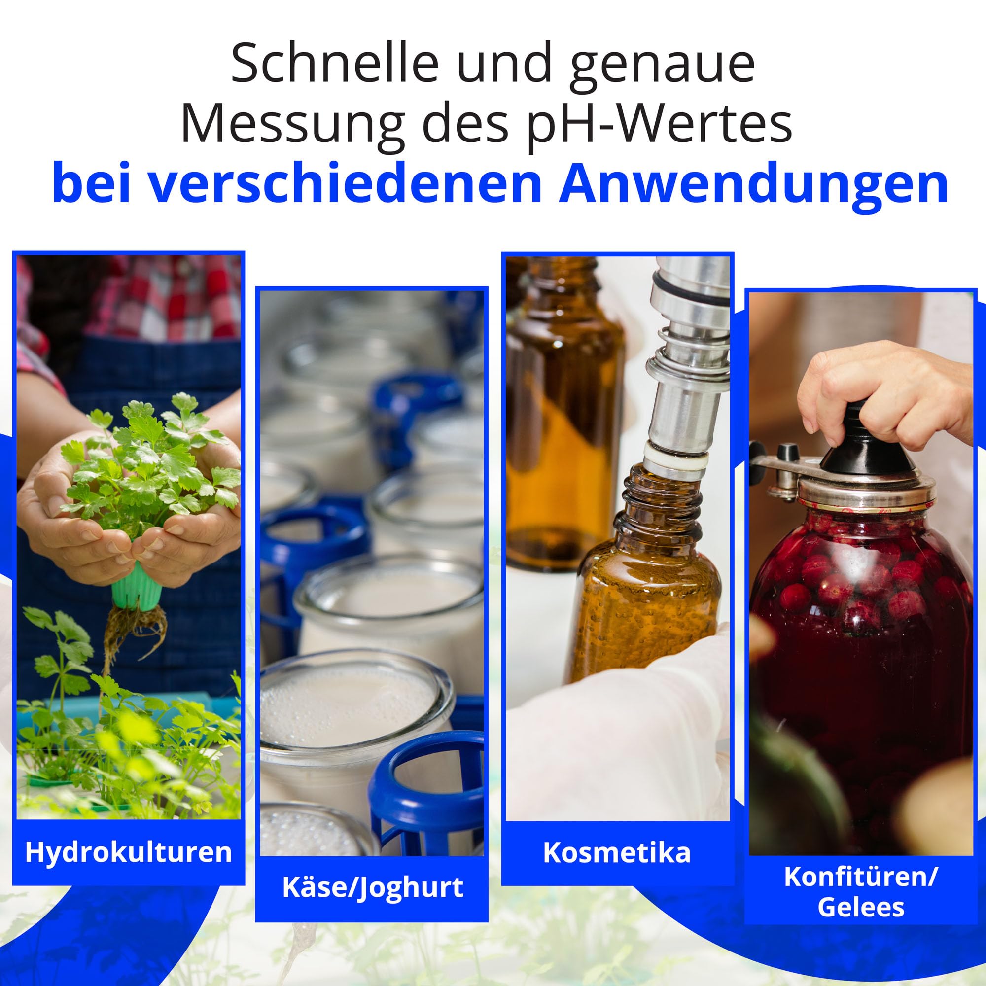 Bluelab METMULTI Multimedia PH-Meter - Digitales Handmessgerät für hydroponische Nährstoffe und Boden PH-Meter zur Messung der PH-Werte in Nährstofflösungen und Boden
