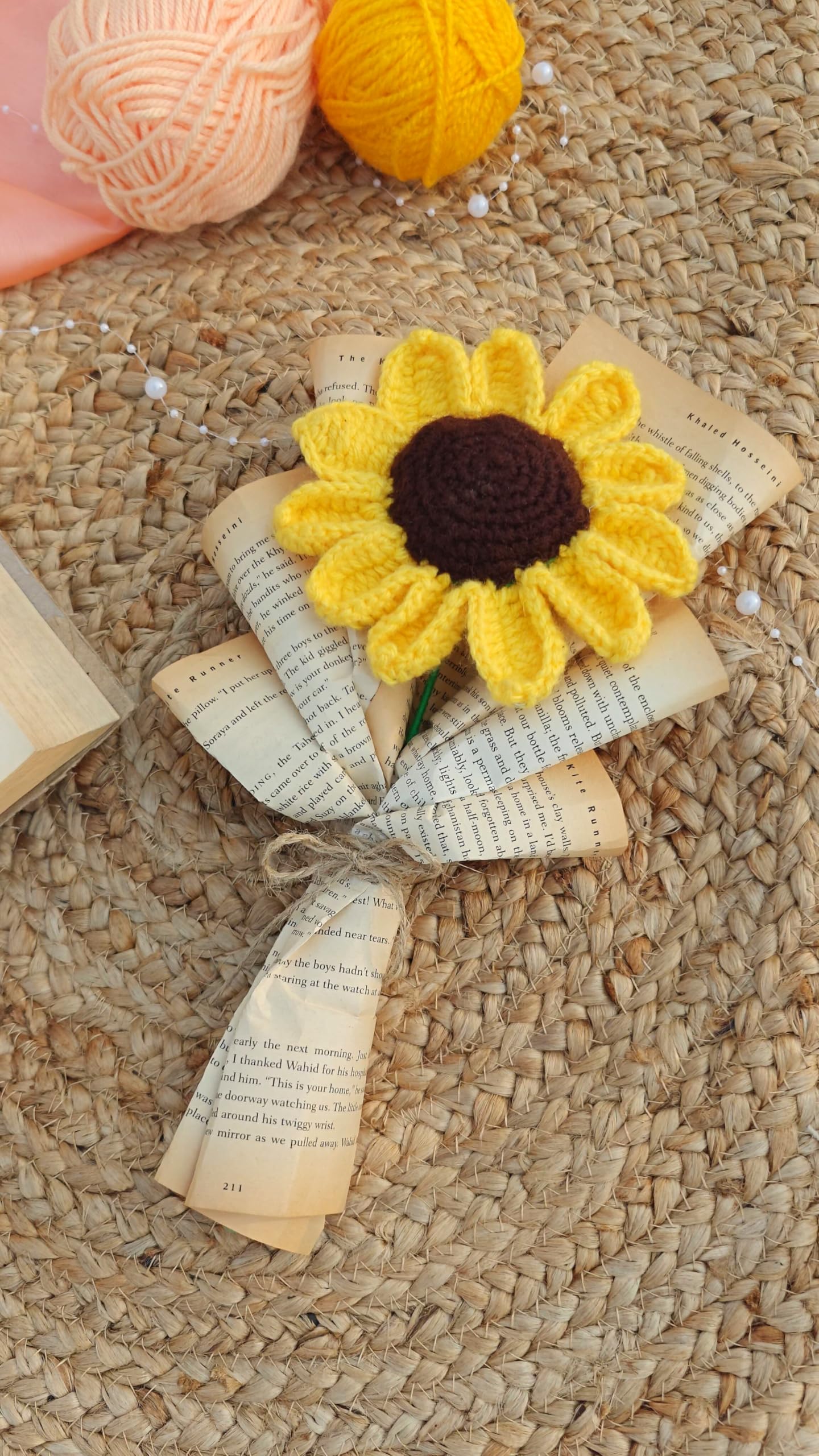 Knotsngifts Sunflower Bouquet Pack of 1-image-1