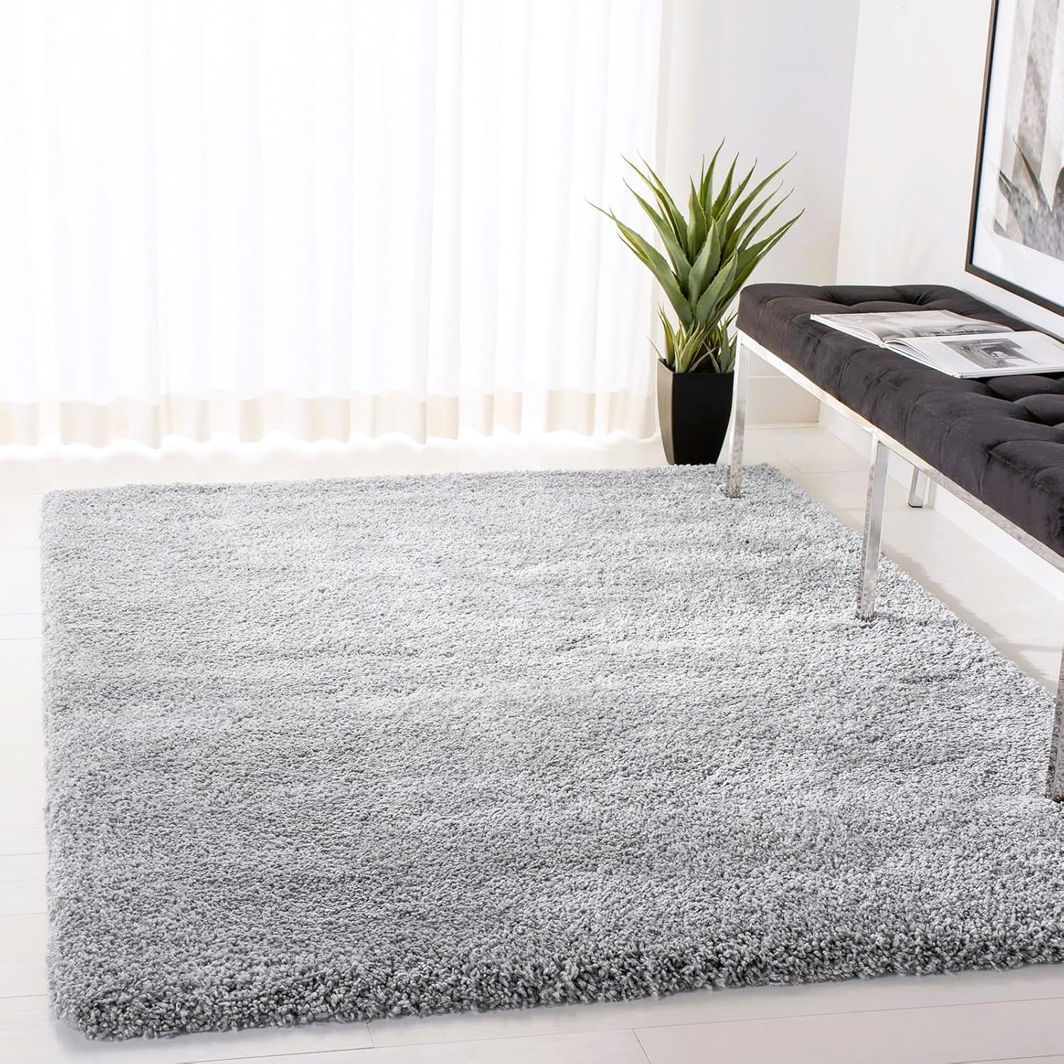 Soft Microfiber Bedside Runner - Coffee -13