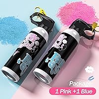 Vista 7 de Extintor de incendios de revelación de género, 1 lanzador rosa, 1 lanzador azul