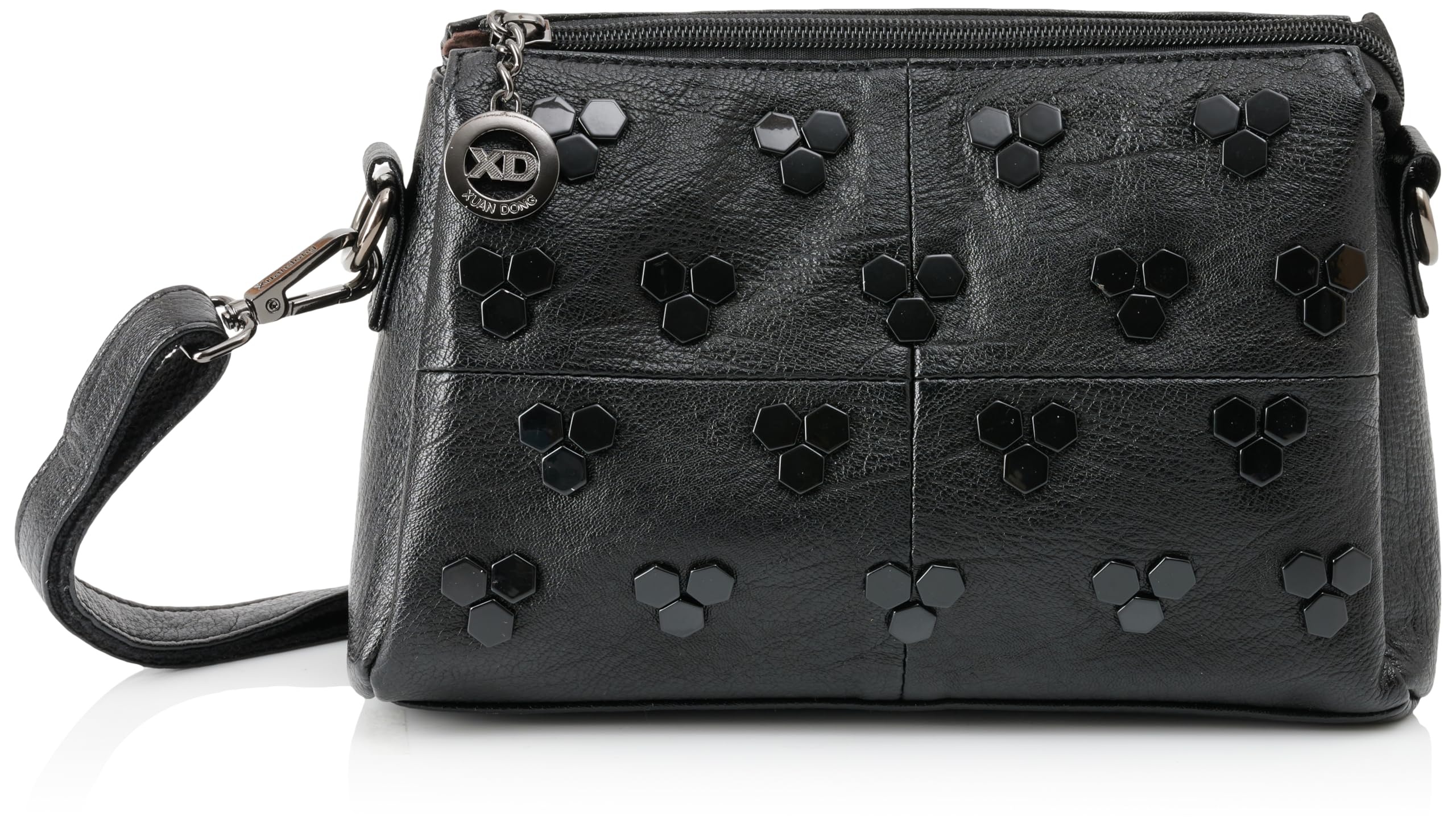 NAEMI Women's Handbag Bag Clutch, Black, One Size