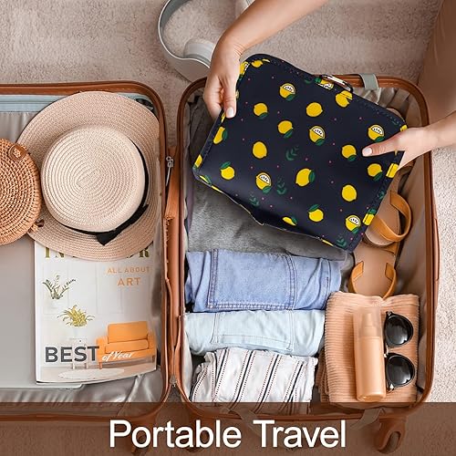 Miniatura 7 de LAKIBOLE Bolsa de Maquillaje Multifunción para Mujeres y Niñas, Bolsa Portátil e Impermeable para Cosméticos y Artículos de Aseo Personal, Bolsa