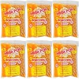 Mega-pop Popcorn, Oil and Salt Kit with Coconut Oil - Flavored Popcorn - Butter Corn/Oil/Salt Kits,10.6 oz - Generic (6, 10.6 Oz)