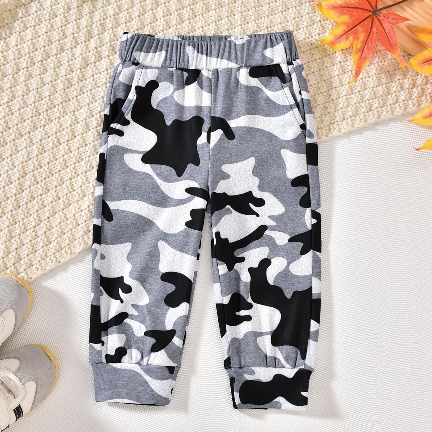 Toddler Baby Boys Camouflage Sweatsuit - Image 4