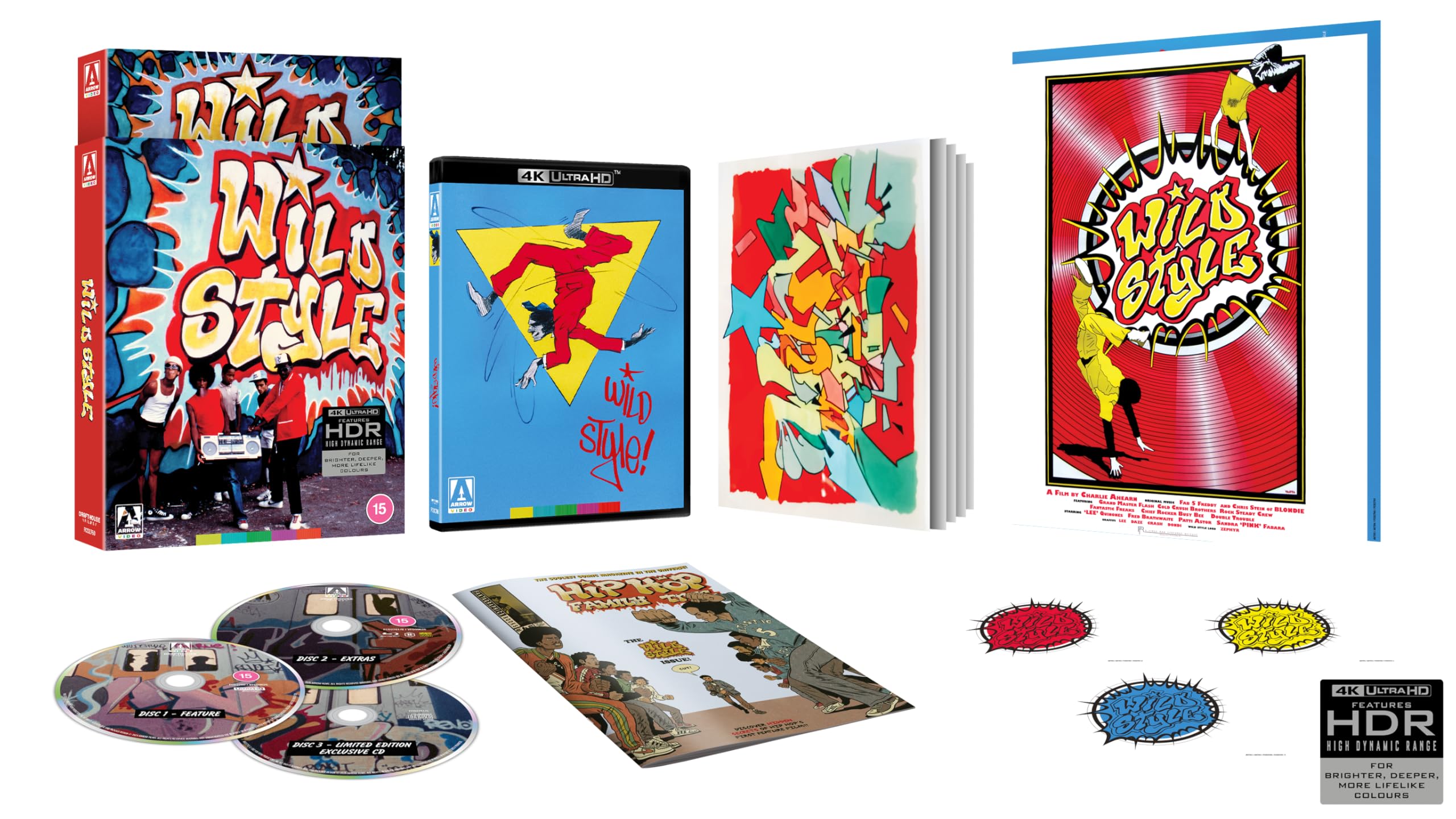 Wild Style Limited Edition 4K Ultra HD Blu-ray + LP Vinyl ARROW STORE EXCLUSIVE