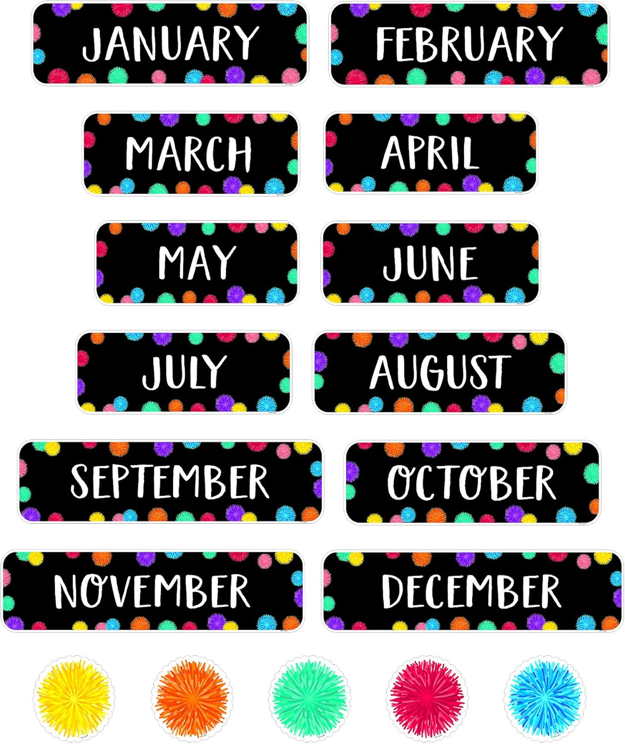 Creative Teaching Press Pom Months of the Year (8763)