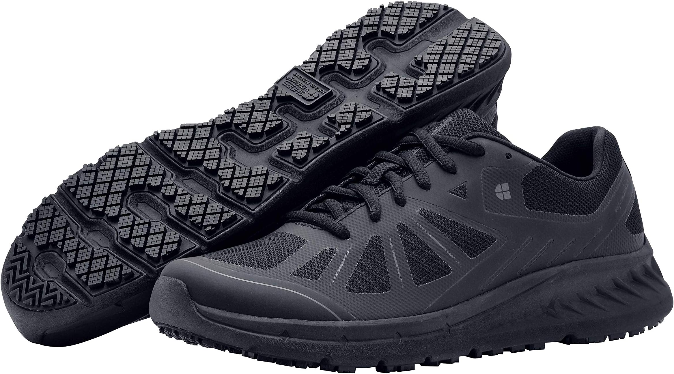 Shoes for CrewsShoes For Crews Men's Endurance II Slip Resistant Food Service Work Sneaker, Black, 10 Medium US