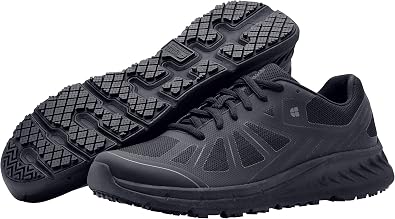 Shoes for Crews Men's Slip-Resistant Work Sneakers - Comfortable, Non-Slip Work Shoes for Men in Food Service, Hospitality, Healthcare & More - Endurance II