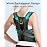Rakiie Posture Corrector for Women and Men, Adjustable Back Brace with Underarm Pain Relief Strap, Breathable Shoulder Straightener For Hunchback, Neck, Mid and Upper Back Support, S