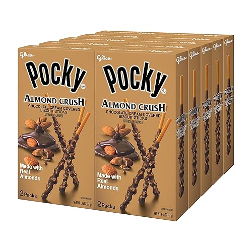 Miniatura 23 de Pocky - Palito de galletas, té verde matcha, 2.47 onzas (paquete de 10)