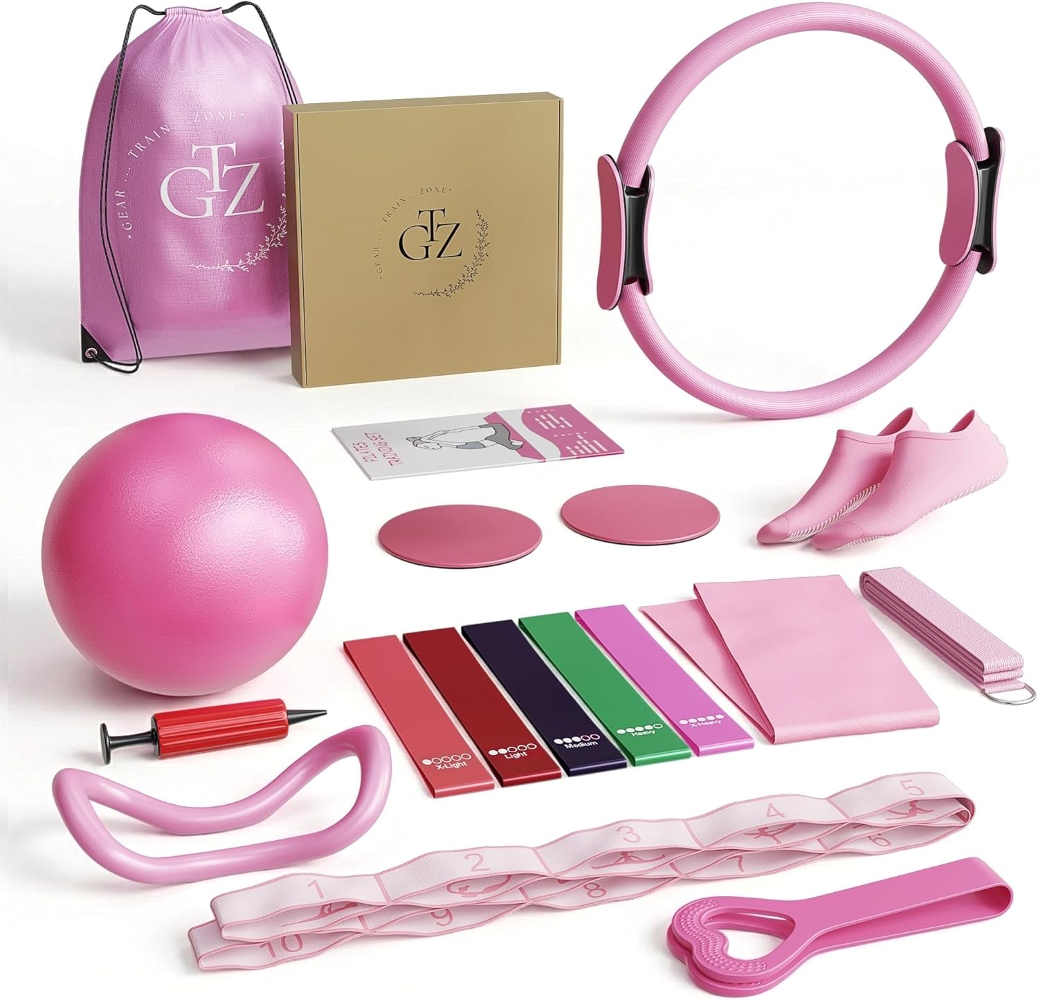 "GEAR...TRAIN...ZONE" GTZ Pilates Kit