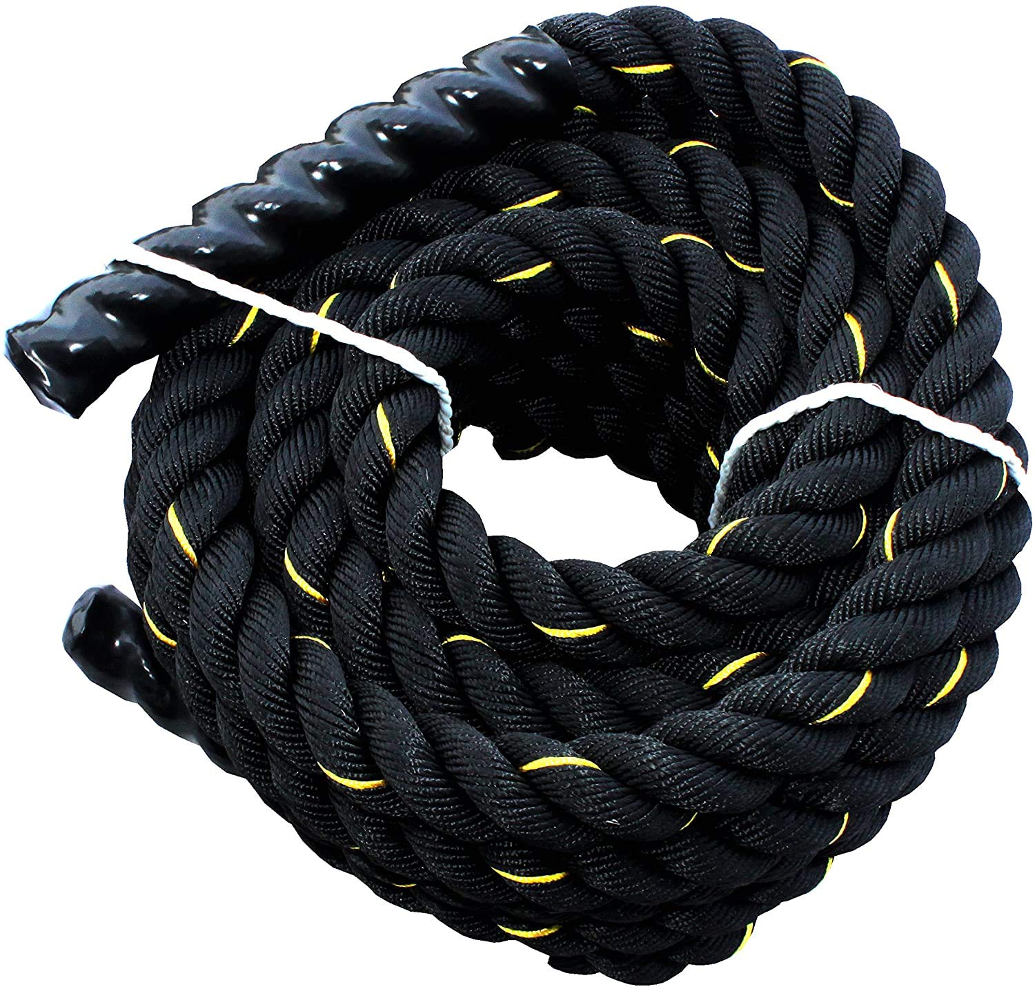 lisaro Battling Rope, Battle Rope (Trainingsseil) - 3 Längen (Trainingsseil (9, 12 oder 15 m) in Superqualität)