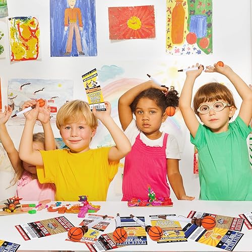 Miniatura 6 de Juego de 36 tarjetas deportivas para el día de San Valentín con bolígrafo Tarjetas deportivas 2026 para el día de San Valentín, niños, escuela,