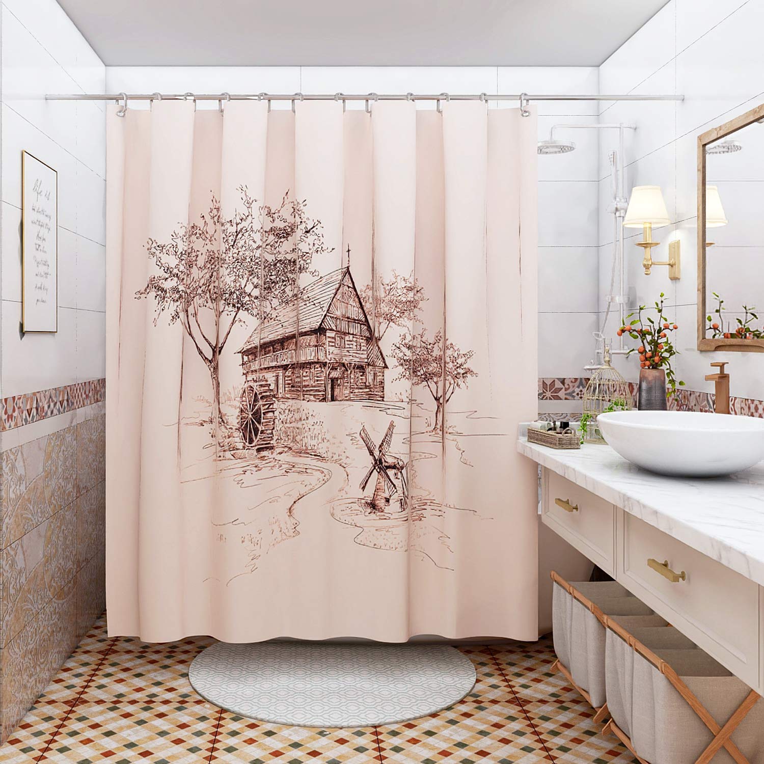 Farm Shower Curtains Curtains & Drapes 2023
