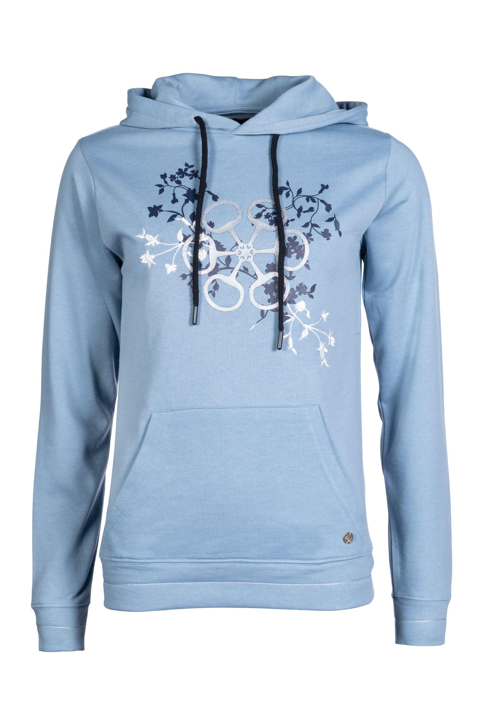 Hkm Bloomsbury Hoodie, Smoke Blue, M