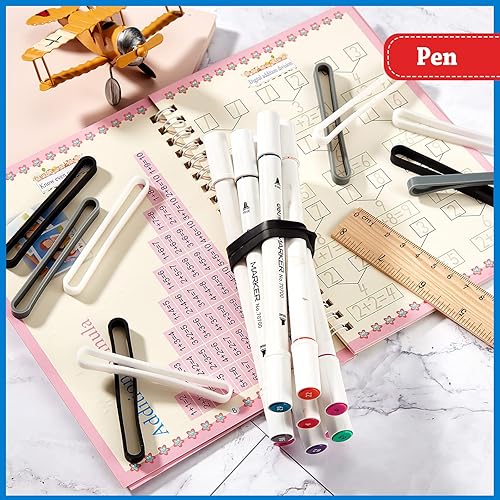 Miniatura 6 de Shappy 36 bandas de goma de silicona de 3 pulgadas, bandas elásticas de goma de colores surtidos para cartera, tarjeta, muñeca, cajas de cocina,