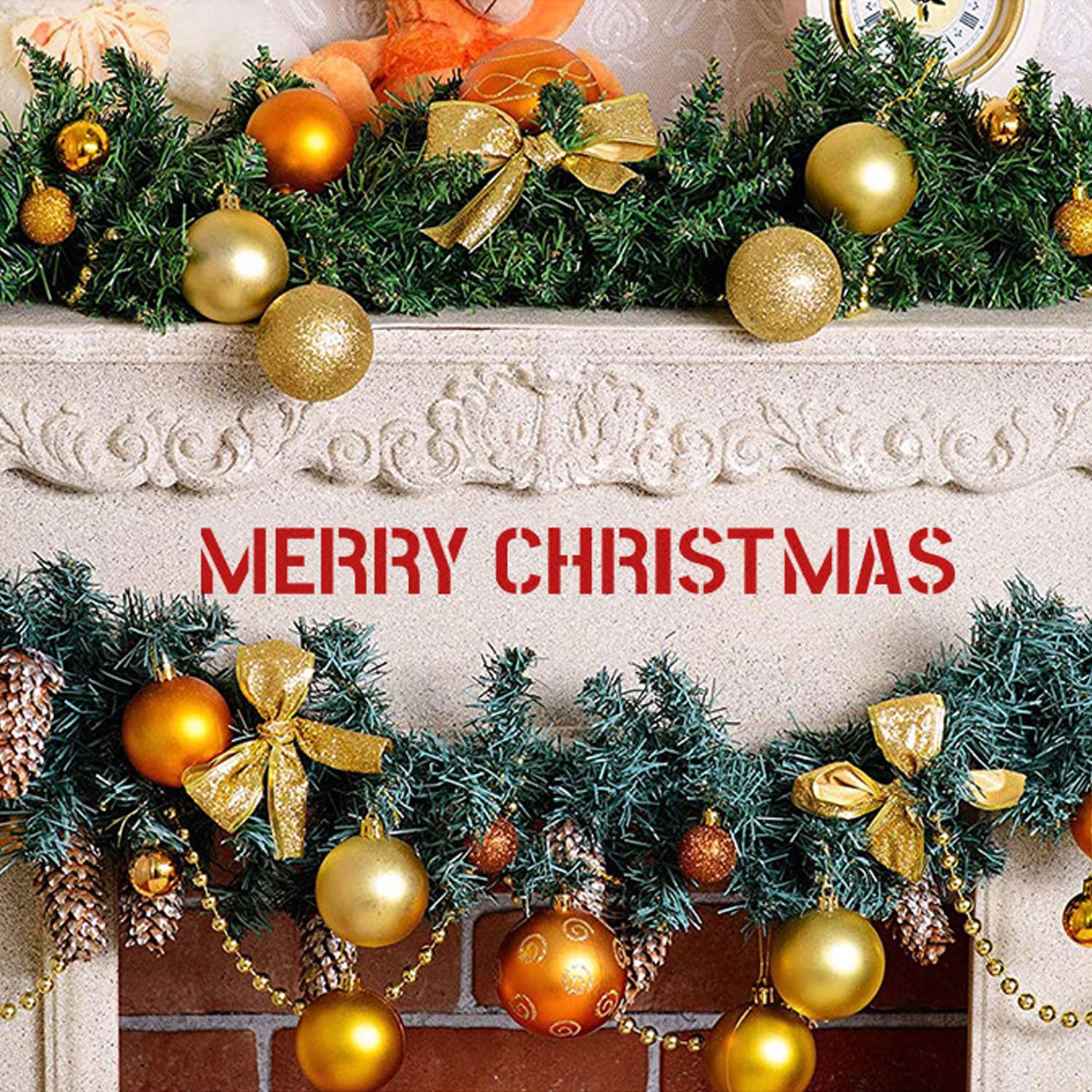 42-tlg. Buchstaben Schablonen Set - Wiederverwendbare Schablonen Für DIY Projekte