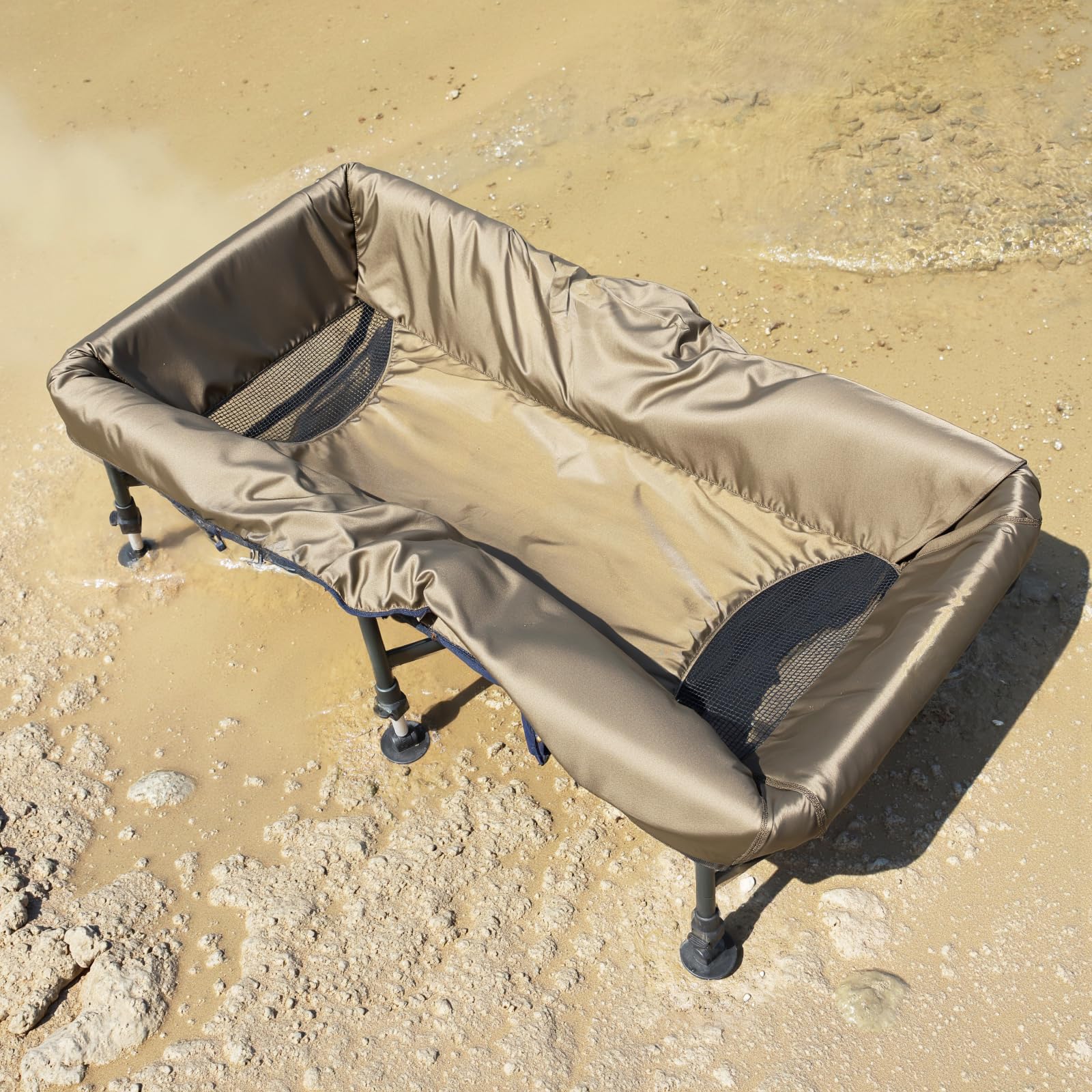 MK XXL Full Protection Unhooking Carp Cradle avec sac - Tapis de décrochage réglable en hauteur