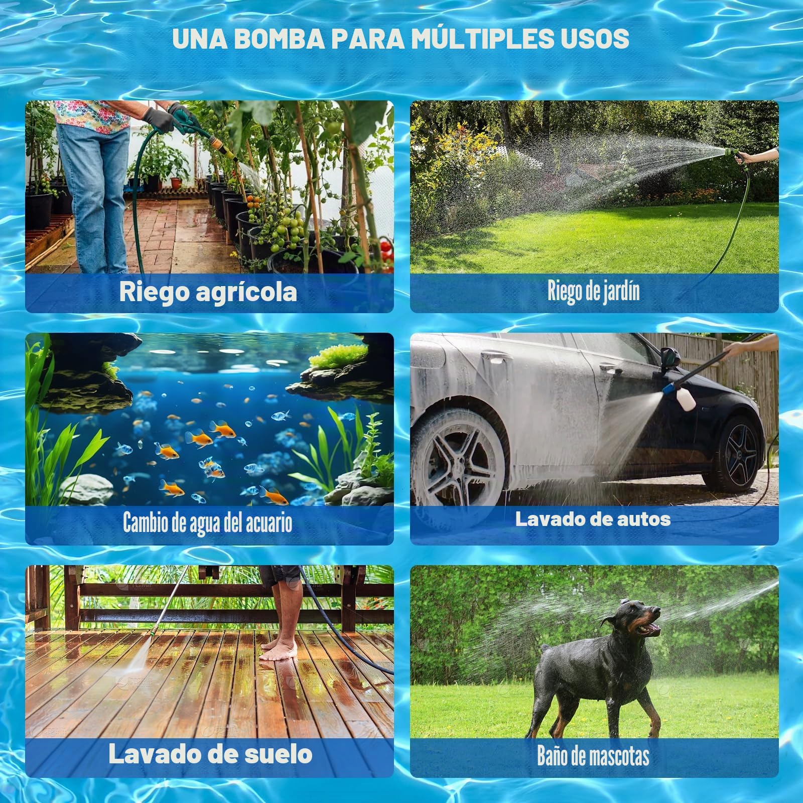 TPDL Bomba de agua/sumidero compatible con batería Einhell 18V PXC, bomba de transferencia de agua 120W 12V con cable de extensión de 4.5m, bomba de succión de aceite portátil, pistola de aceite