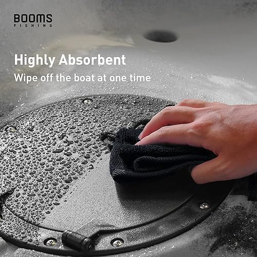 Miniatura 8 de Booms Fishing B0T - Toalla de pesca de microfibra con clip, paquete de 3 colores surtidos