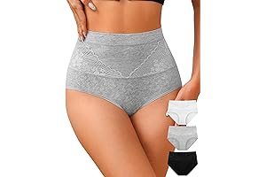 High Waisted Underwear for Women Tummy Control