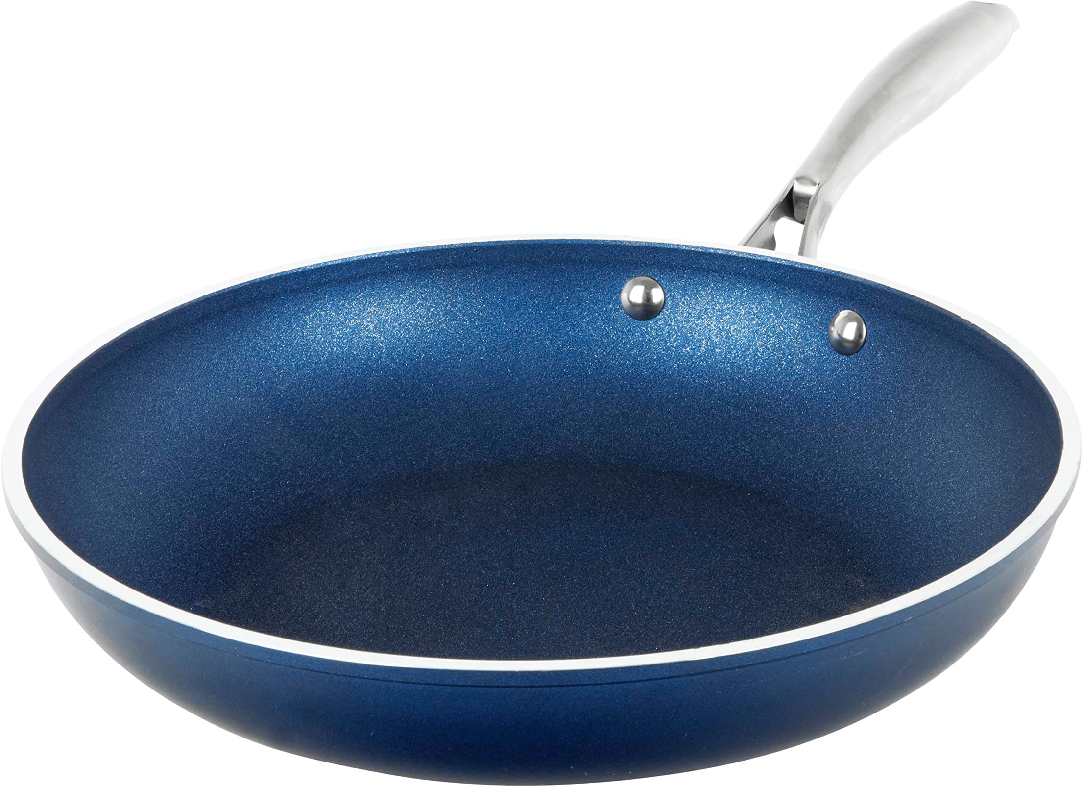 Granite Stone Diamond Granite Stone Blue, 12" Fry Pan