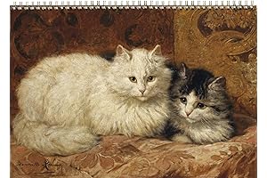Ugly Cats In Renaissance Paintings 2025 Wall Calendar