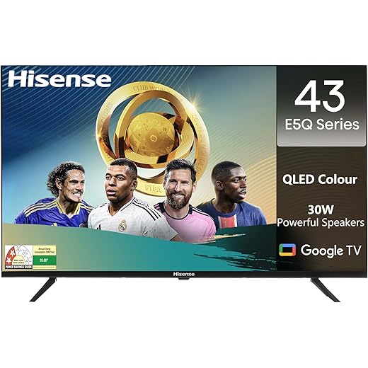 Hisense E5Q Series Full HD Smart QLED TV 108 cm