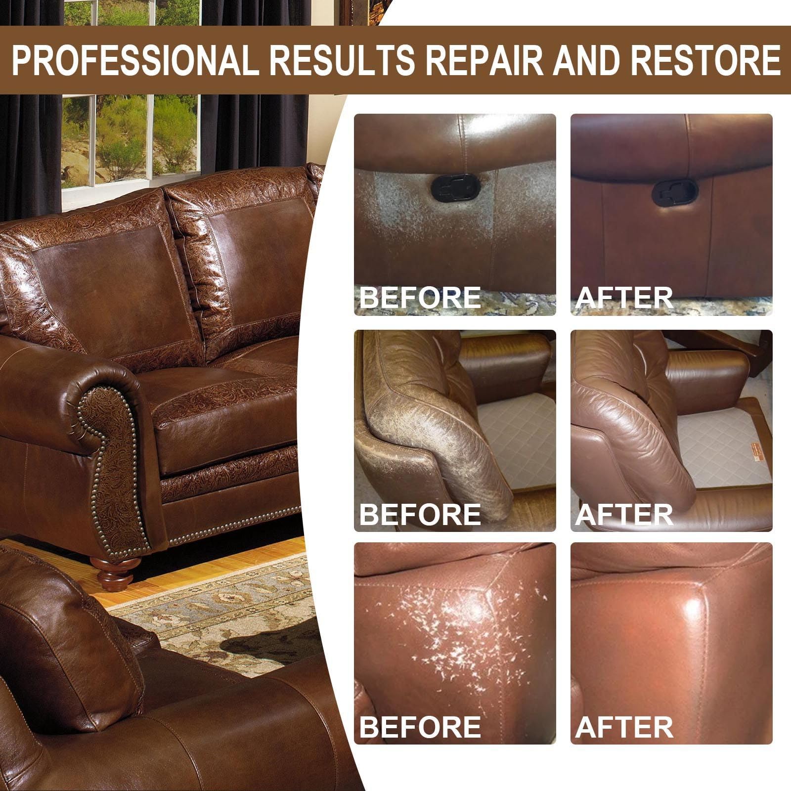 BBjinronjy Leder Reparatur Set,10 Farben Kunstleder Reparaturset für Ledersofa,Autositze,Möbel,Mäntel,Lederjacke,Lederpflege