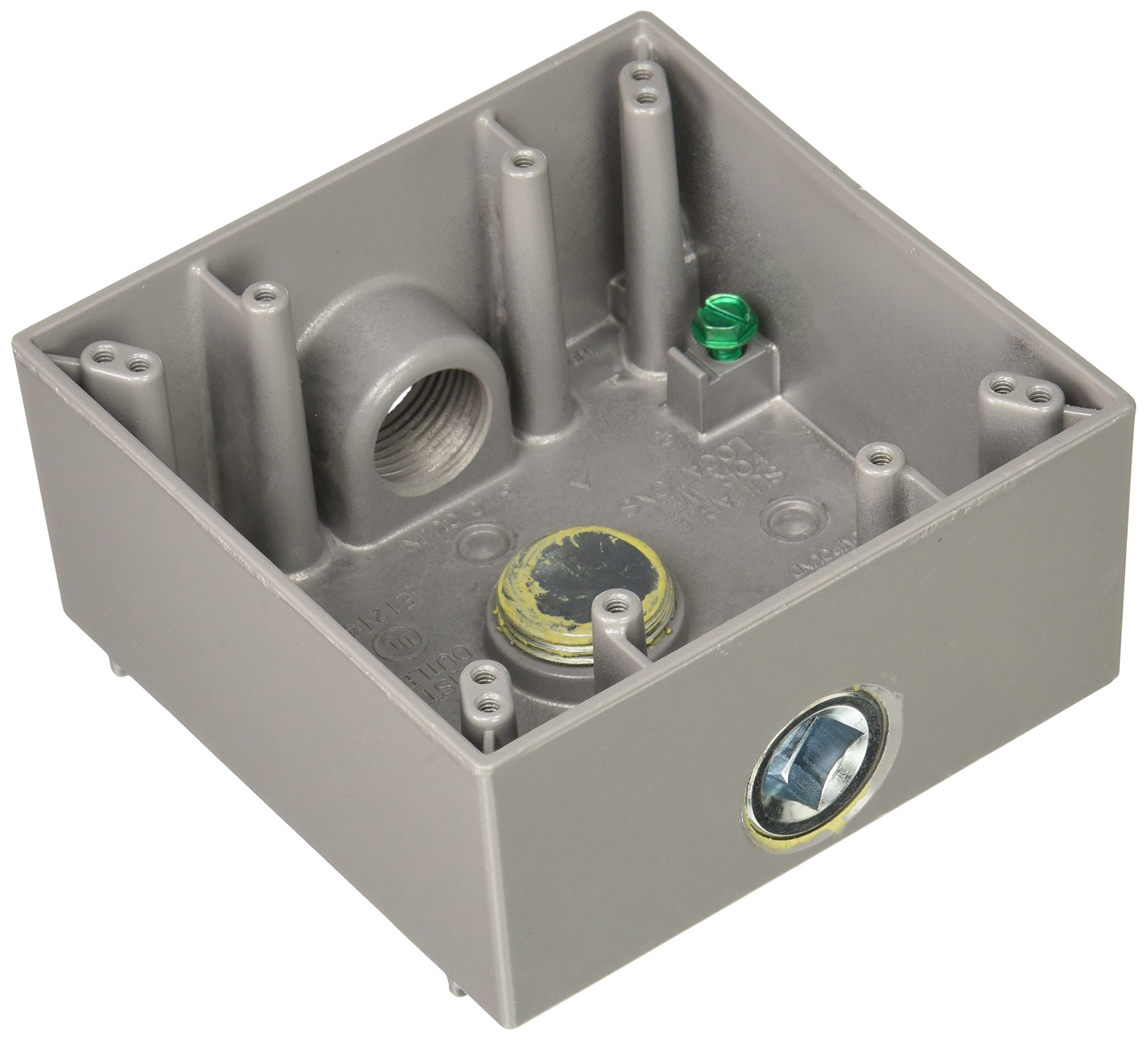 Edwards Signaling 449 Wall Box, 5.2 L X 5.4 W X 3.7 H