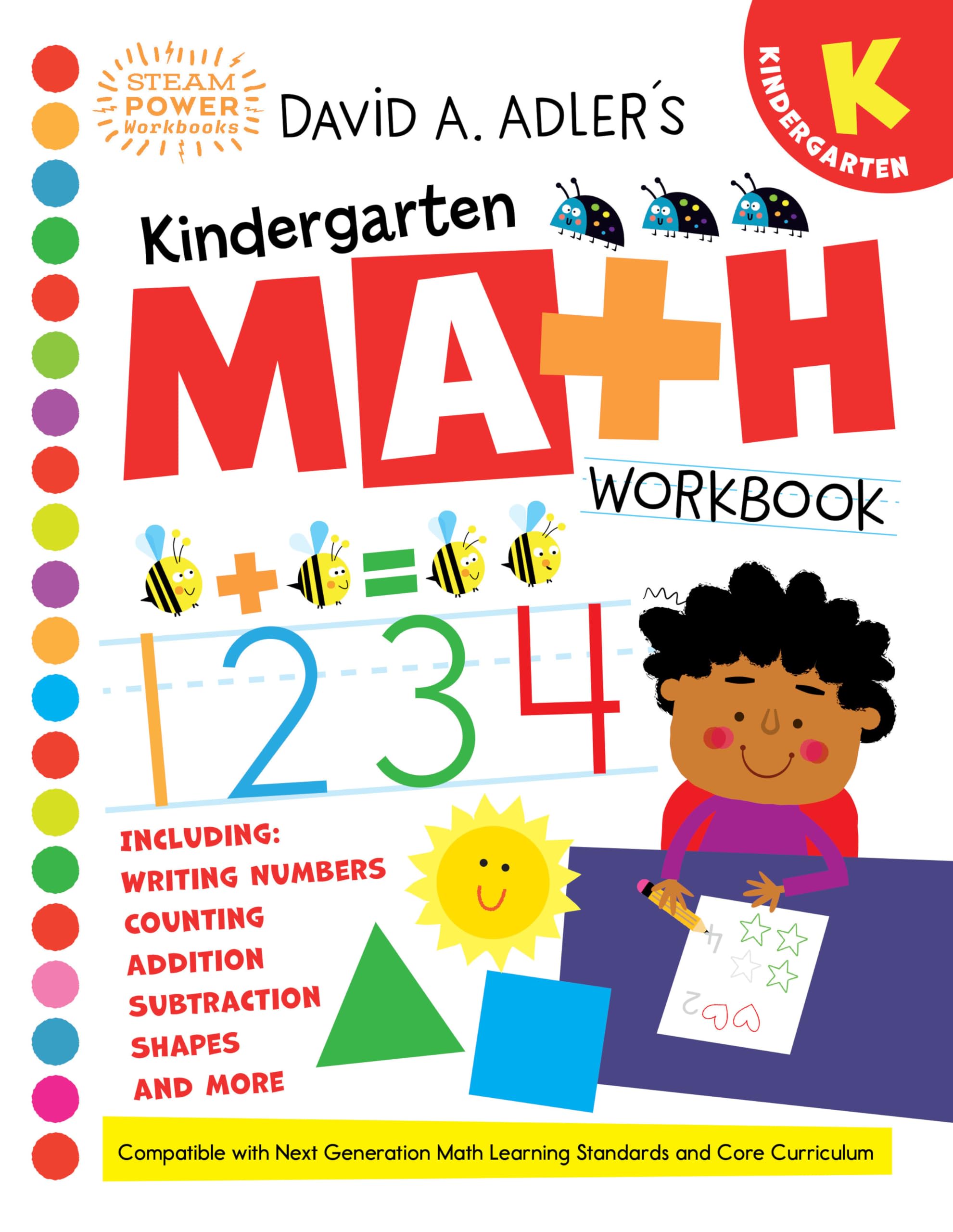 David A. Adler's Kindergarten Math Workbook (STEAM Power Workbooks)