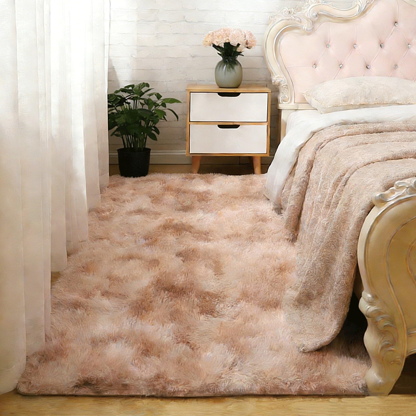 Tapis antidérapant grand intérieur évitant les glissades sur parquet pour salon