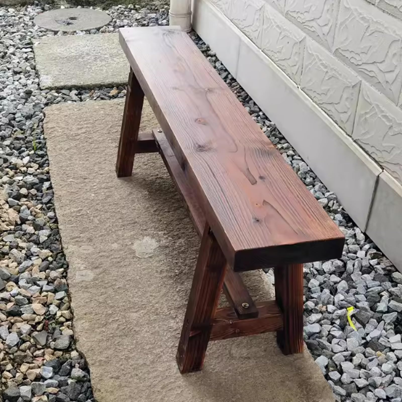Banco Recibidor Taburete Madera Banco Banqueta para Comedor y Cocina Pie de Cama para Cambiarse Zapatos para Dormitorio, Entrada