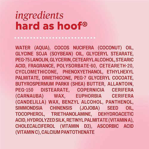 Miniatura 8 de Onyx Professional Hard as Hoof Crema Fortalecedora de Uñas, Aroma a Cereza y Almendra - Hecho en EE.UU., Crema para Crecimiento de Uñas